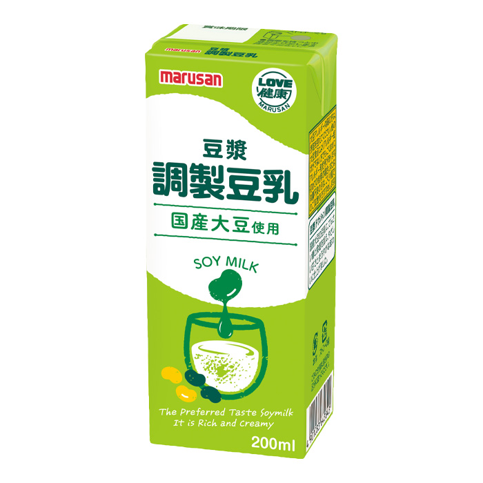 【マルサンアイ】豆漿（ドウジャン）豆乳飲料 200ml【1ptプレゼント】の画像