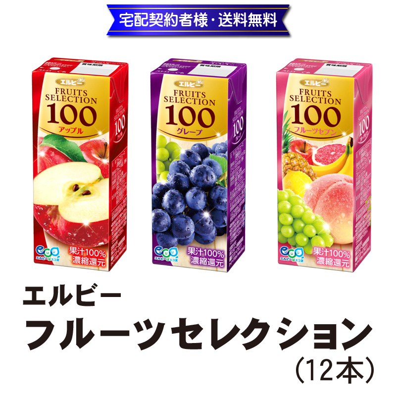 フルーツセレクション(12本入)【13ptプレゼント】の画像