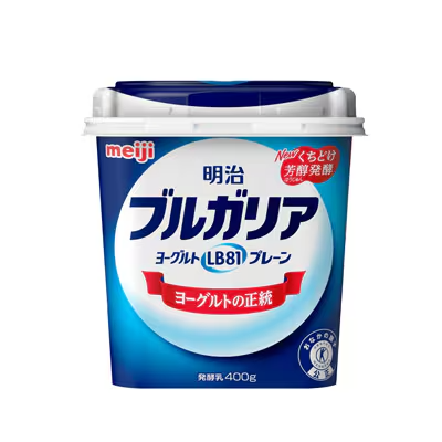【明治】ブルガリアヨーグルトLB81プレーン（400g）【2ptプレゼント】の画像