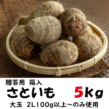 長岡産　さといも　贈答用５kg【157ptプレゼント】の画像