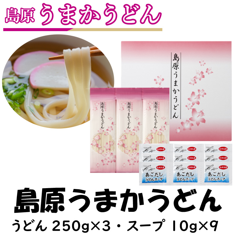 ㋑　島原うまかうどん【15ptプレゼント】の画像