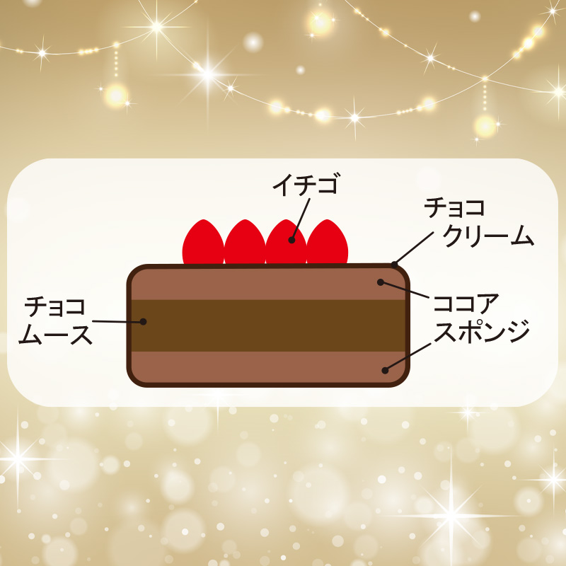 ⑨＜長岡グランドホテル＞チョコムース　4号【35ptプレゼント】の画像