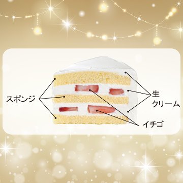 ①＜さかたや＞苺スペシャル生ケーキ　４号【44ptプレゼント】の画像