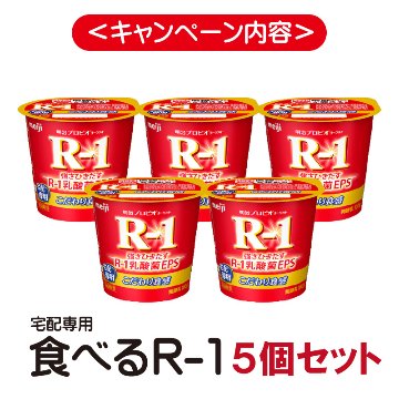 宅配専用食べるR-1キャンペーン【6ptプレゼント】の画像
