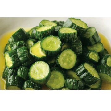 長岡やさい耕房　きゅうりカラシ漬け　100g【3ptプレゼント】の画像