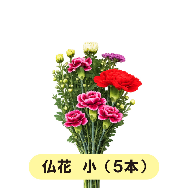 仏花　小(5本)【7ptプレゼント】の画像