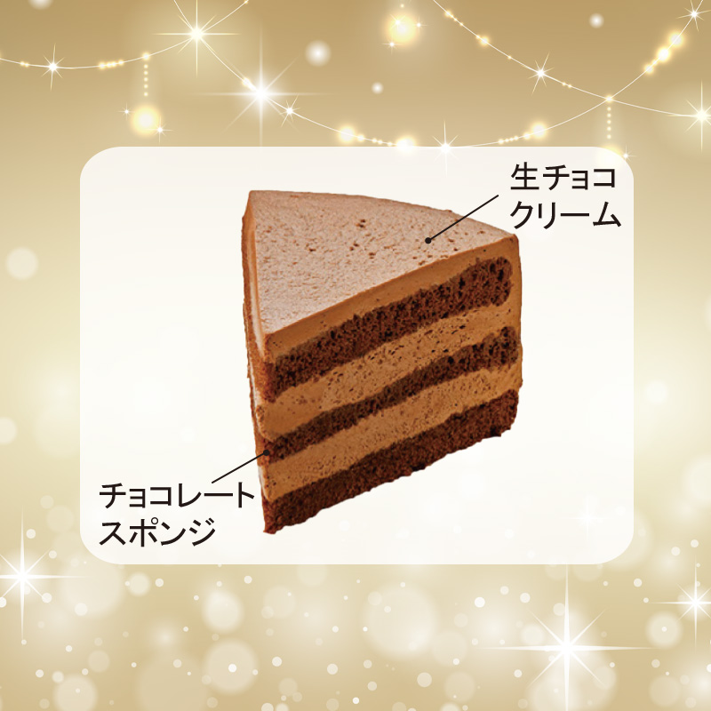 ⑫＜丸屋本店＞クリスマスガトーショコラ　5号【44ptプレゼント】の画像
