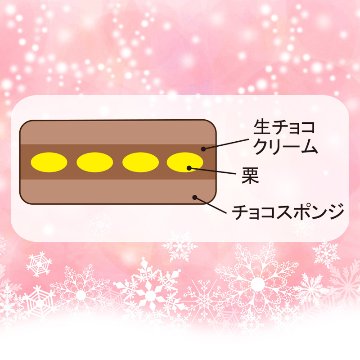 ⑲＜野いちご工房＞生チョコデコレーションケーキ　4号【106ptプレゼント】の画像