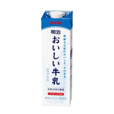 【明治】おいしい牛乳（900ml)【8ptプレゼント】画像