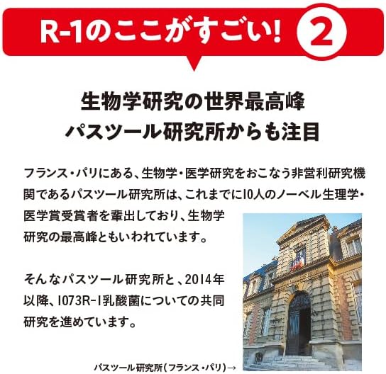 【明治】プロビオヨーグルトR-1ドリンクタイプ 砂糖不使用甘さひかえめ（112g）【4ptプレゼント】の画像