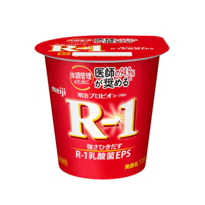 【明治】プロビオヨーグルトR-1食べるタイプ（112g）【1ptプレゼント】の画像