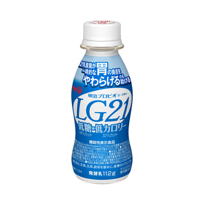 【明治】プロビオヨーグルトLG21ドリンクタイプ 低糖・低カロリー（112g）【4ptプレゼント】画像