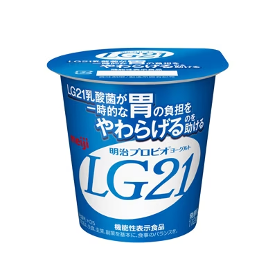 【明治】プロビオヨーグルトLG21食べるタイプ（112g）【4ptプレゼント】の画像