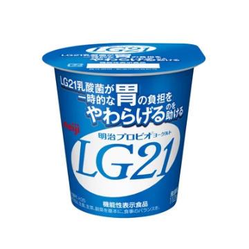 【明治】プロビオヨーグルトLG21食べるタイプ（112g）【4ptプレゼント】画像