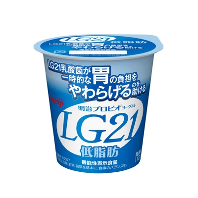 【明治】プロビオヨーグルトLG21食べるタイプ 低脂肪（112g）【1ptプレゼント】の画像