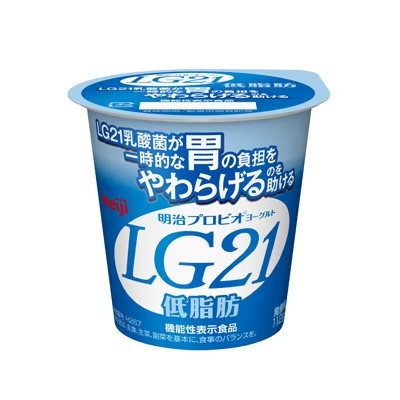 【明治】プロビオヨーグルトLG21食べるタイプ 低脂肪（112g）【4ptプレゼント】の画像