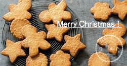 12月20日(土)・21日(日)【親子でお菓子教室】米粉のクリスマスクッキーの画像