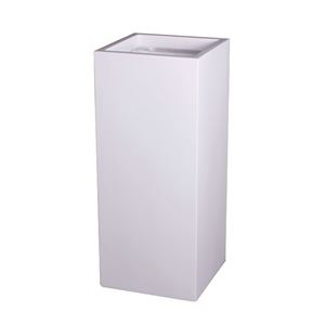 大和プラスチック ファイバーグラスシリーズ プリズム ホワイト W340×D340×H800mm （底穴なし）の画像