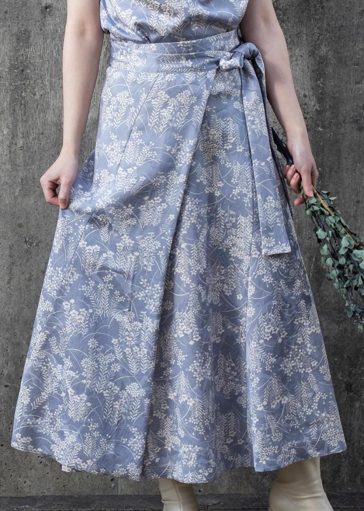 【受注商品】 フレアラップスカートの画像