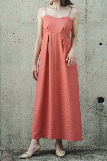 【受注商品】 ショルダータイタックワンピースの画像