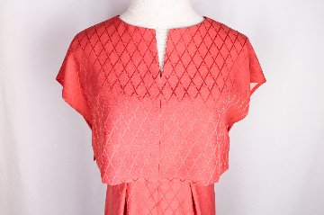 【受注商品】 オープンサイドフリルトップ＋ショルダータイタックワンピースの画像