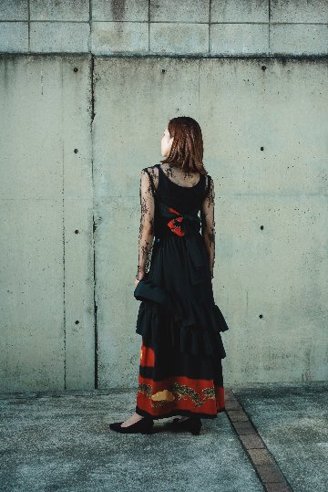 【受注商品】アシンメトリーフリルスカートの画像