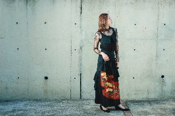 【受注商品】アシンメトリーフリルスカートの画像