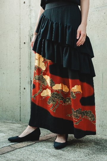 【受注商品】アシンメトリーフリルスカートの画像