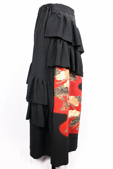 【受注商品】アシンメトリーフリルスカートの画像