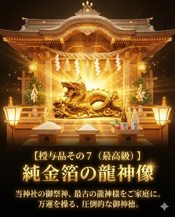 最強金運大祈祷 2026【令和8年】｜金吾龍神社【公式Web授与所】日本