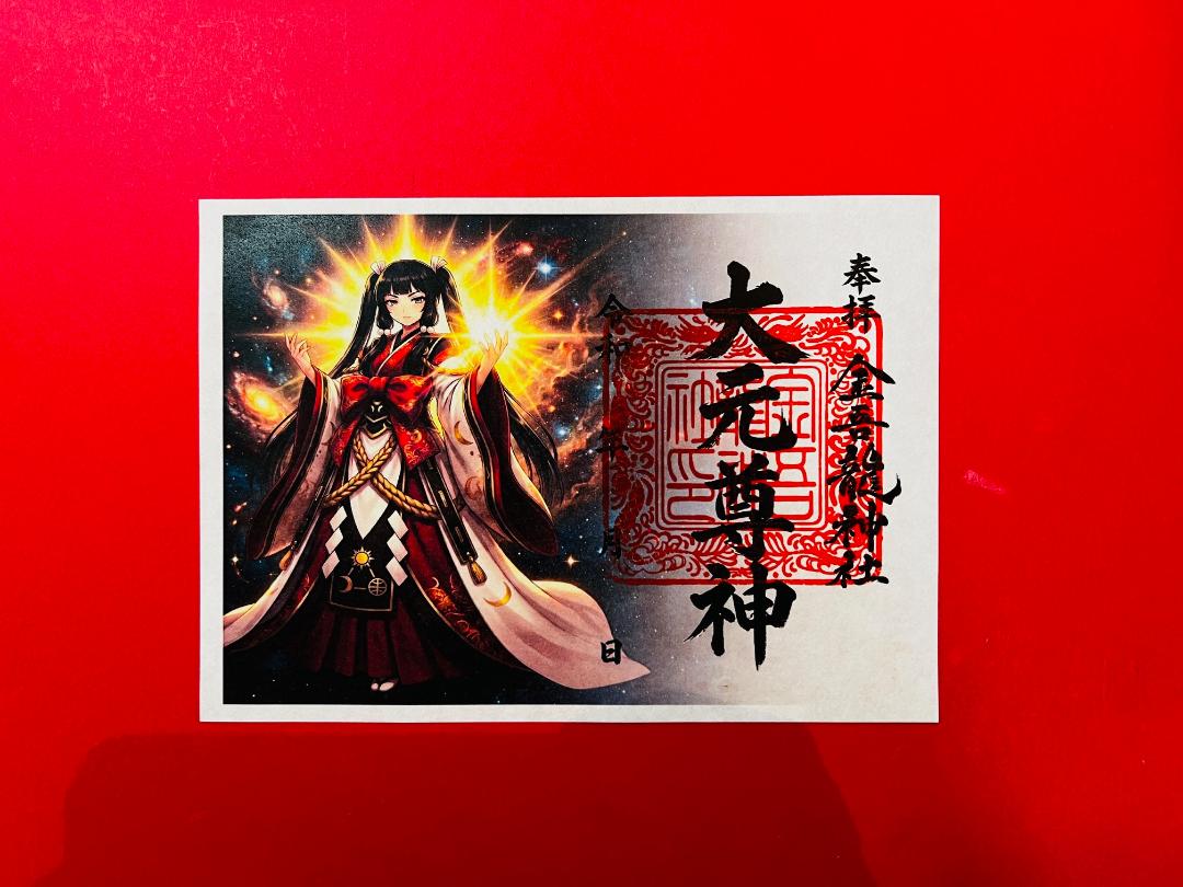 大元尊神　御朱印（絵）の画像