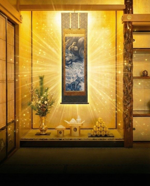 【御神宝】龍神掛け軸の画像