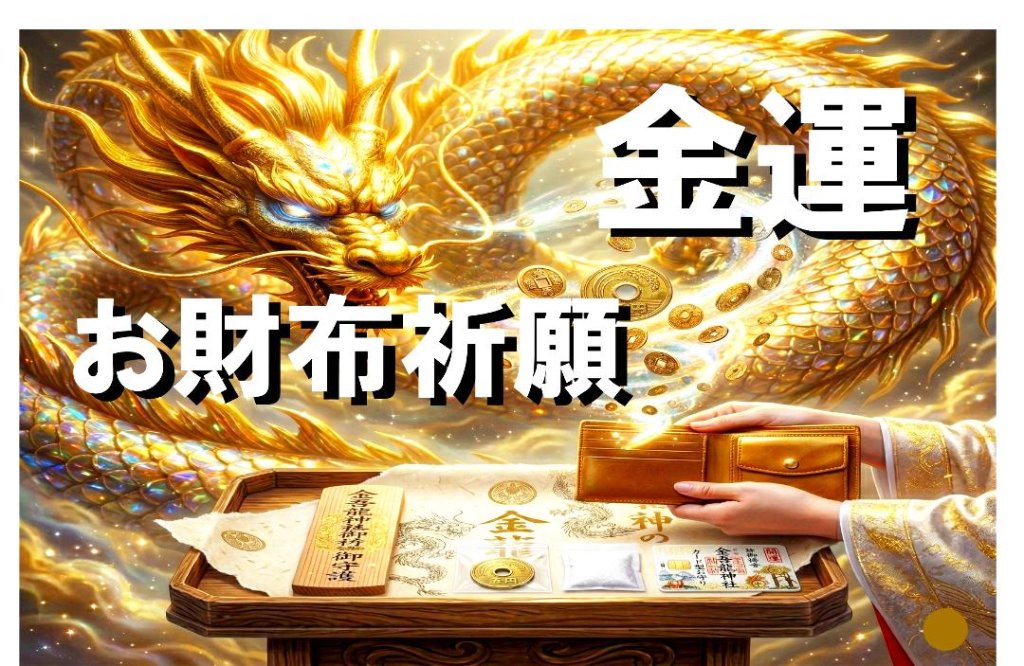 金運お財布祈願 ＆ 龍神の呼び水コイン（種銭守り）の画像