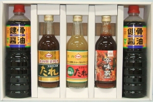 焼肉のたれ＆健骨醤油ギフト TS5-250Bの画像