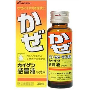 【第(2)類医薬品】 カイゲン感冒液小児用30mlｘ10個の画像