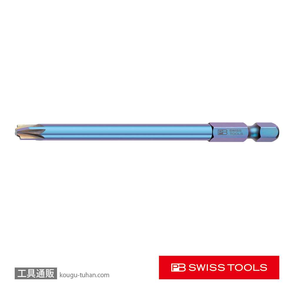 PB E6L.180/2 段付ロングマイナス/ポジドライブビットの画像