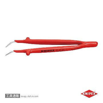 KNIPEX 9237-64 絶縁精密ピンセット 148MM画像