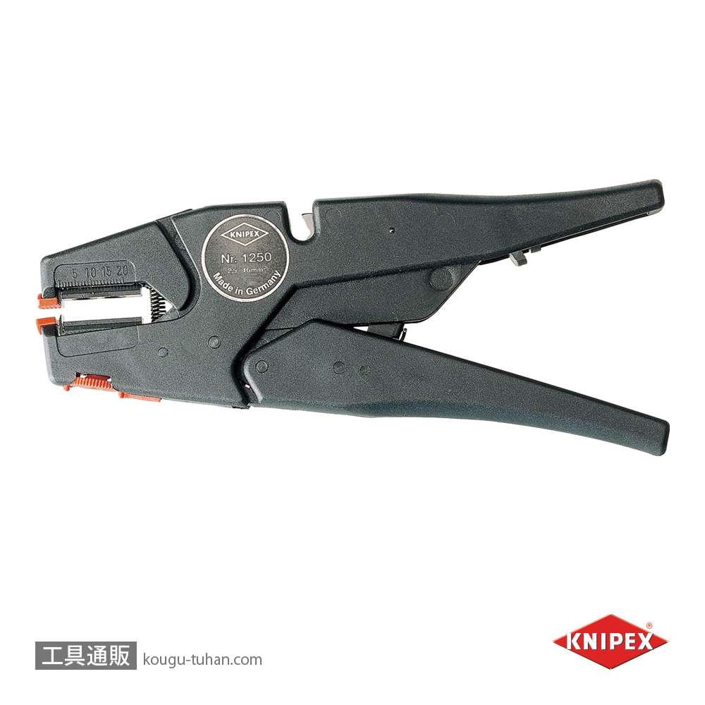 KNIPEX 1250-200 ワイヤーストリッパーの画像