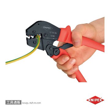 KNIPEX 9752-23 圧着ペンチ画像