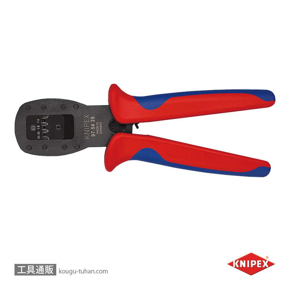 KNIPEX 9754-26 平行圧着ペンチ画像