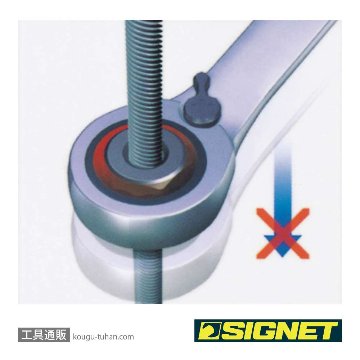 SIGNET 34616 16MM リバーシブルSIGNETレンチ画像