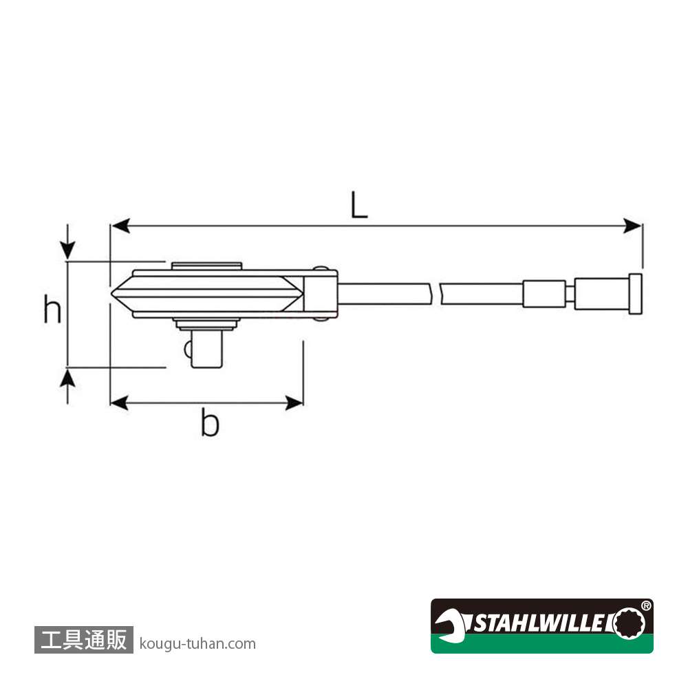 STAHLWILLE 7385N アングルゲージ (54010002) ( 7385N )-