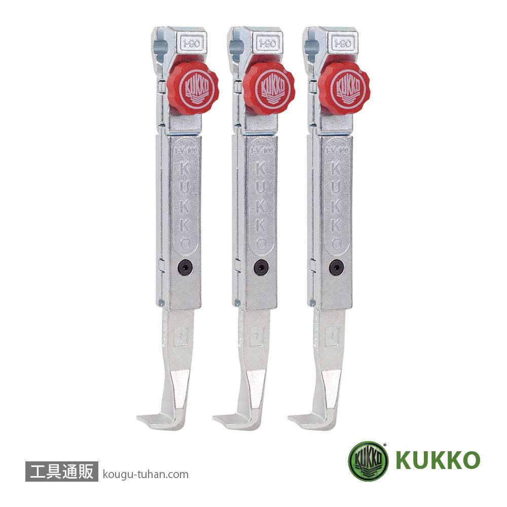 工具通販.本店 KUKKO 3-302-S 30-3+用ロングアーム 300MM(3本組)【送料