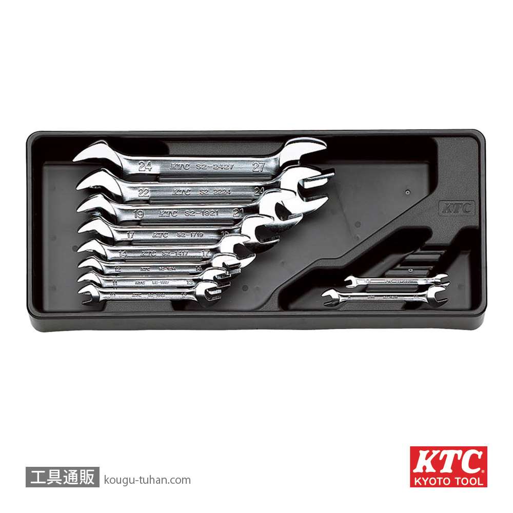 工具通販.本店 KTC TS210 スパナセット (10本組)