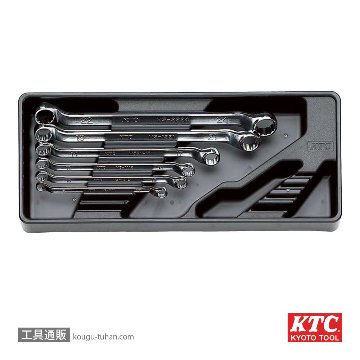 KTC TM506 メガネレンチセット (6本組)【工具通販.本店】