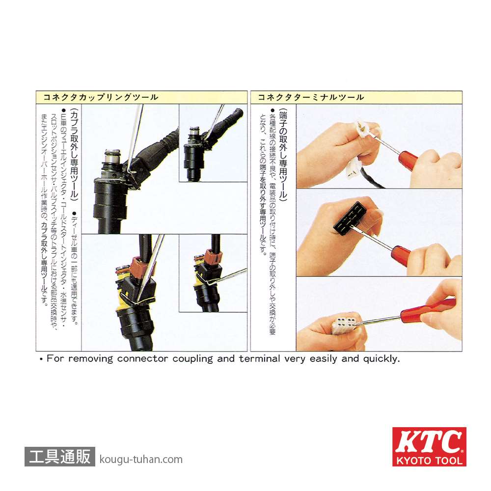 KTC ECC6 コネクターツール セットの画像