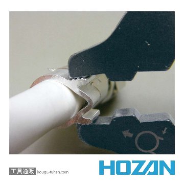 HOZAN P-716 圧着工具 F型コネクター用の画像