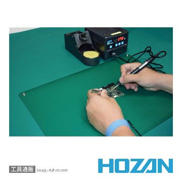 HOZAN F-310-S ESD卓上マット 180×135MM画像