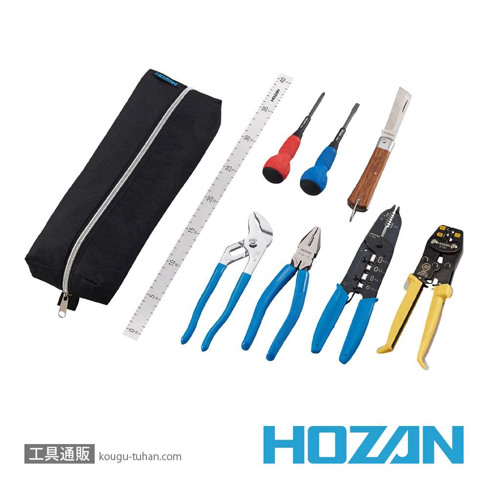HOZAN DK-28 電気工事士技能試験工具セット画像