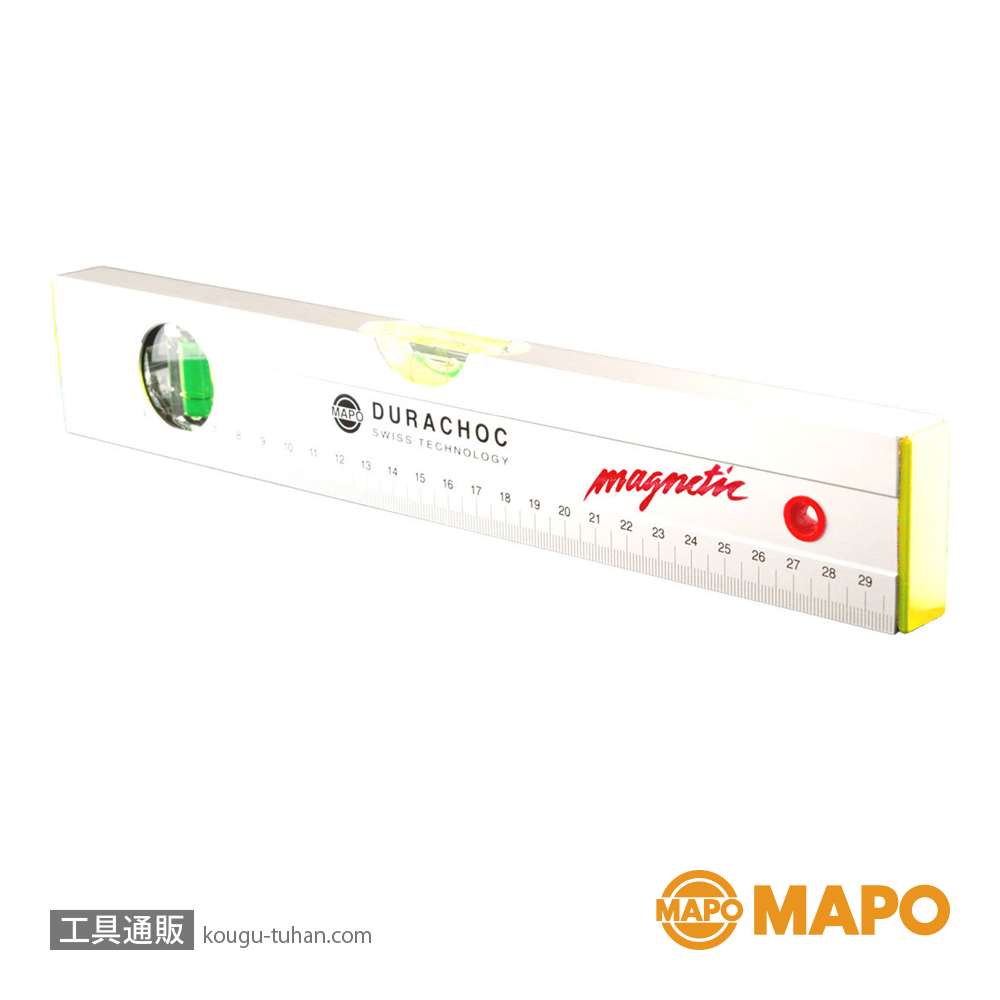 MAPO 275.2.060 両側マグツキアルミ水平器600MM目盛の画像